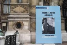Портрет Асии Биби в Париже. Фото с thetablet.co.uk